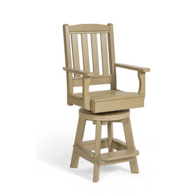 EG Bar Swivel Arm Chair B