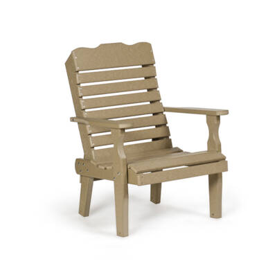 Single Curve Back Lounge Chair