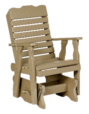 Single Curve Back Glider