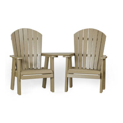 Fanback Dining Settee D