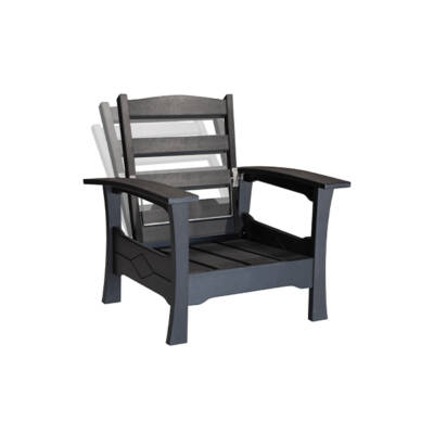 Mission Reclining Lounge Arm Chair