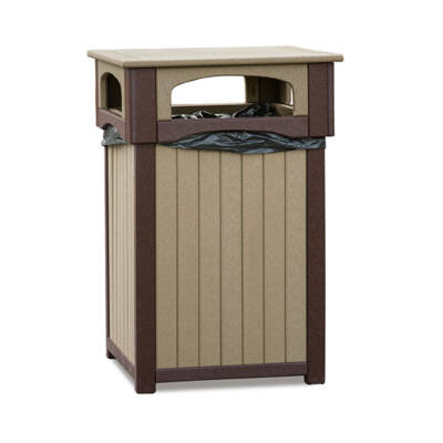 Trash Receptacle (Four Holes)