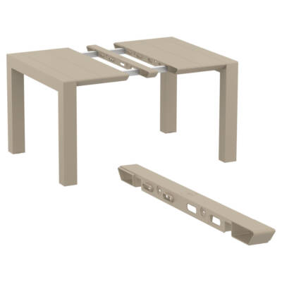 Vegas Dining Table Leave with Umbrella Hole