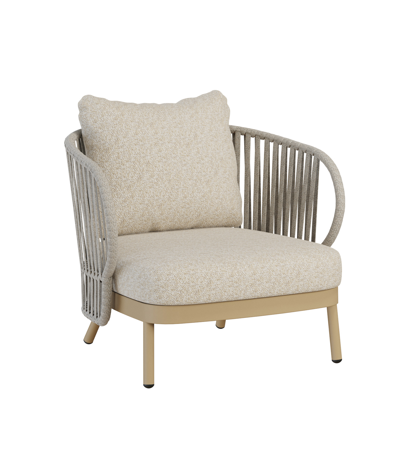 Jumbo II Lounge Arm Chair with Rope - Image 2