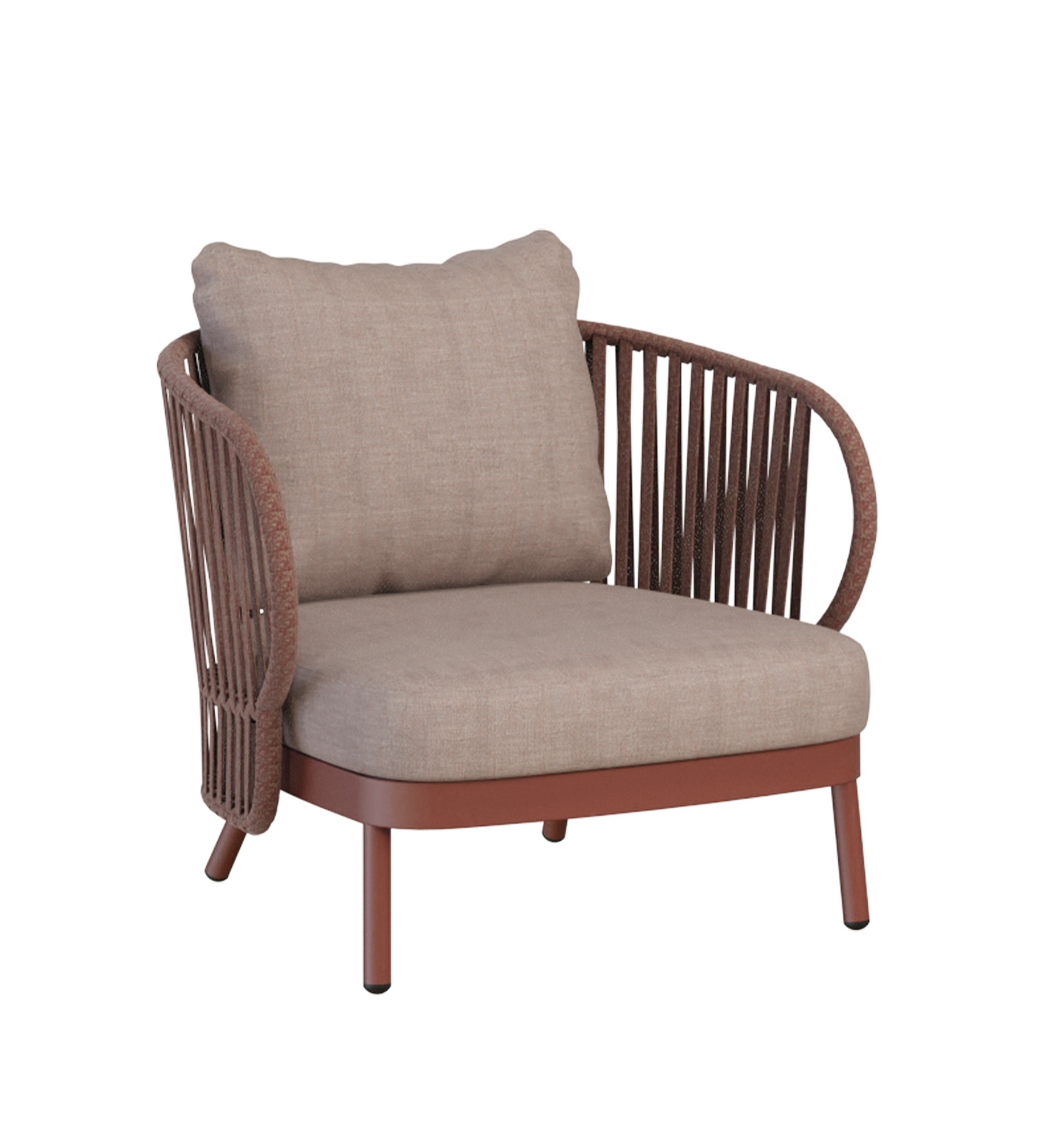 Jumbo II Lounge Arm Chair with Rope - Image 3