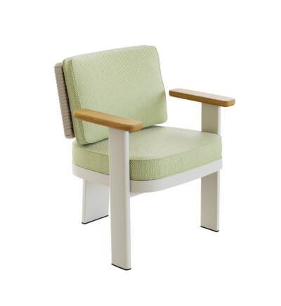 Block Dining Arm Chair