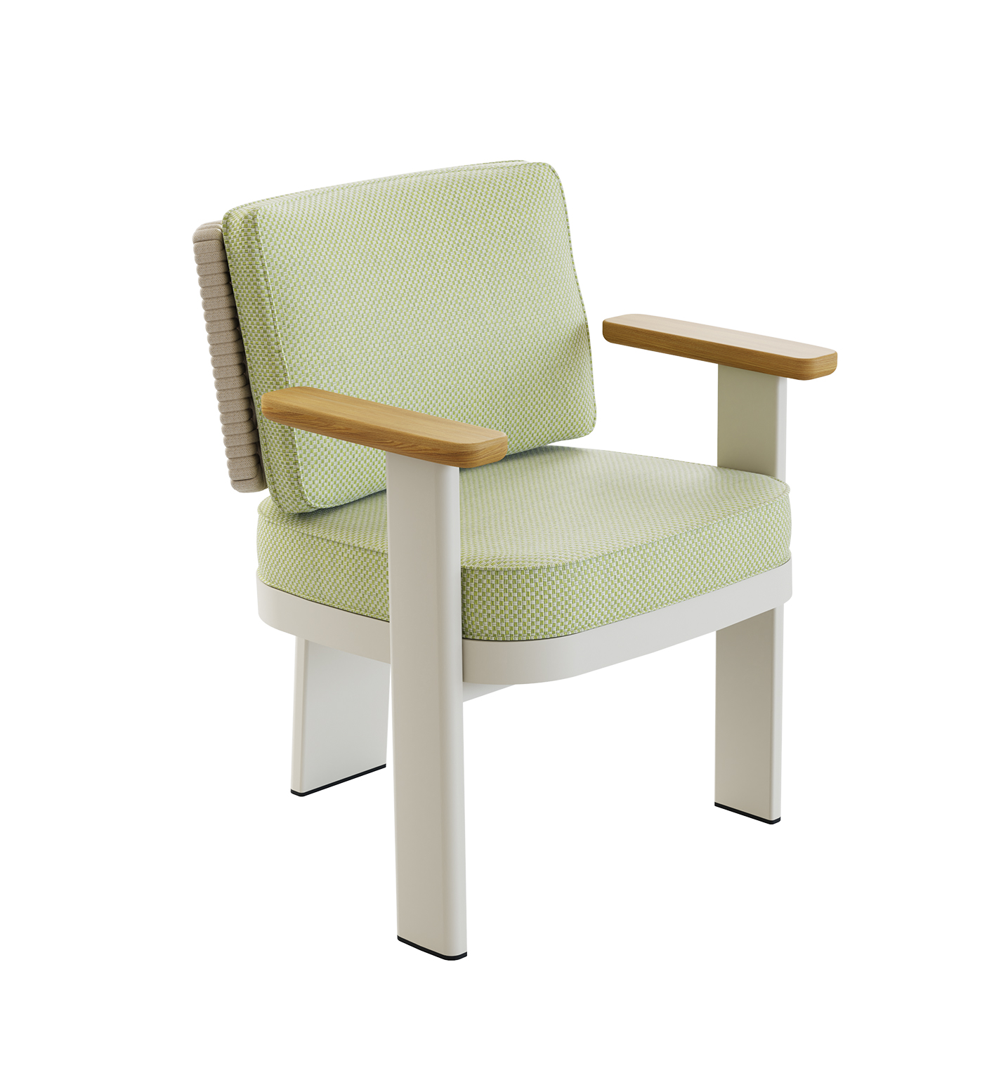 Block Dining Arm Chair