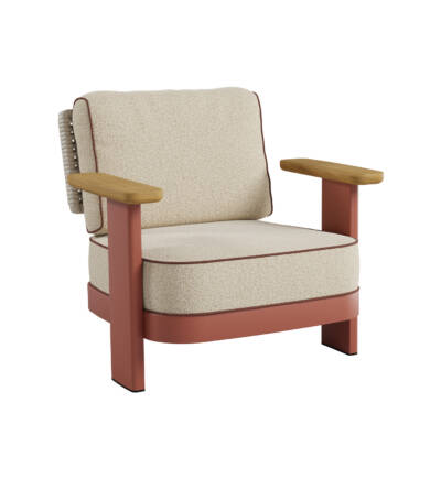 Block Lounge Arm Chair