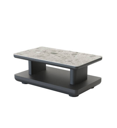 Block Side or Coffee Table with Ceramic Top