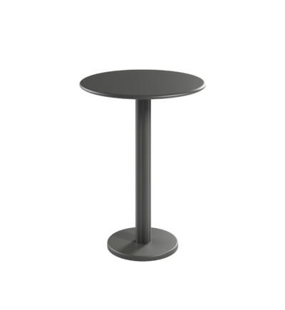 Lotus Round Bar Table with Aluminum Top