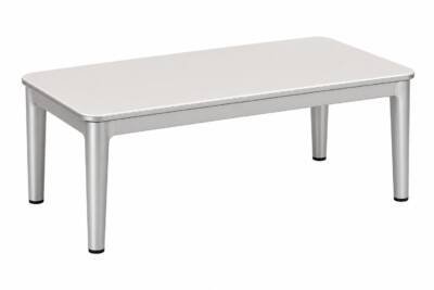 Rugby Rectangular Side Table with Ceramic Top