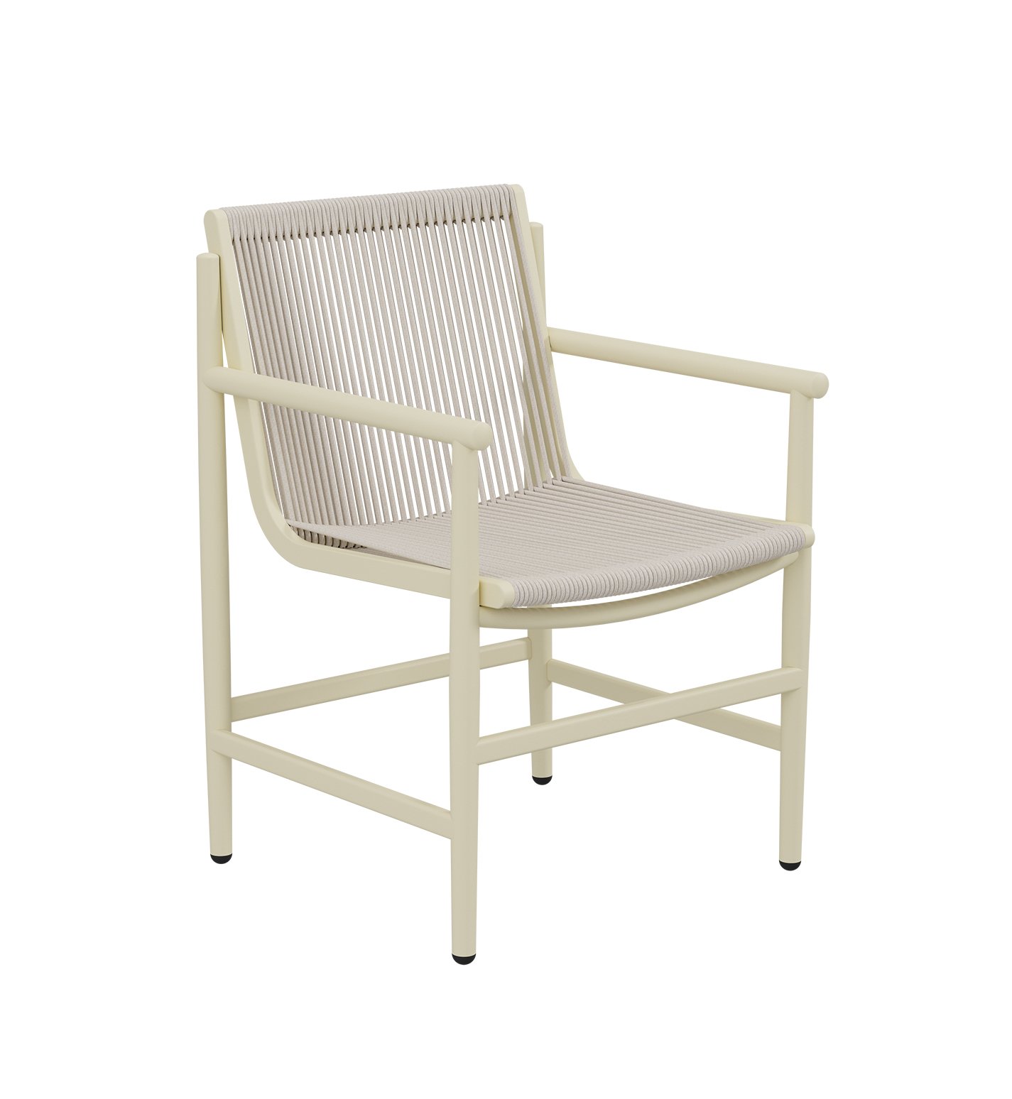 String Dining Arm Chair with Rope - Image 2